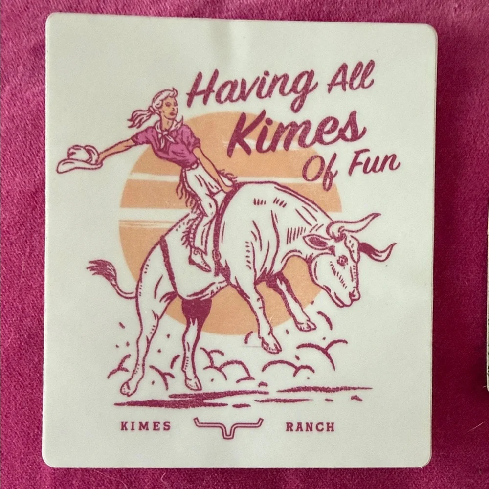 Kimes Ranch Pink Rodeo Sticker Duo - Picture 2 of 6